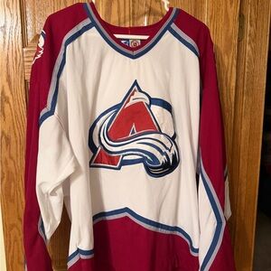 Vintage 90s Starter Colorado Avalanche Hockey Jersey